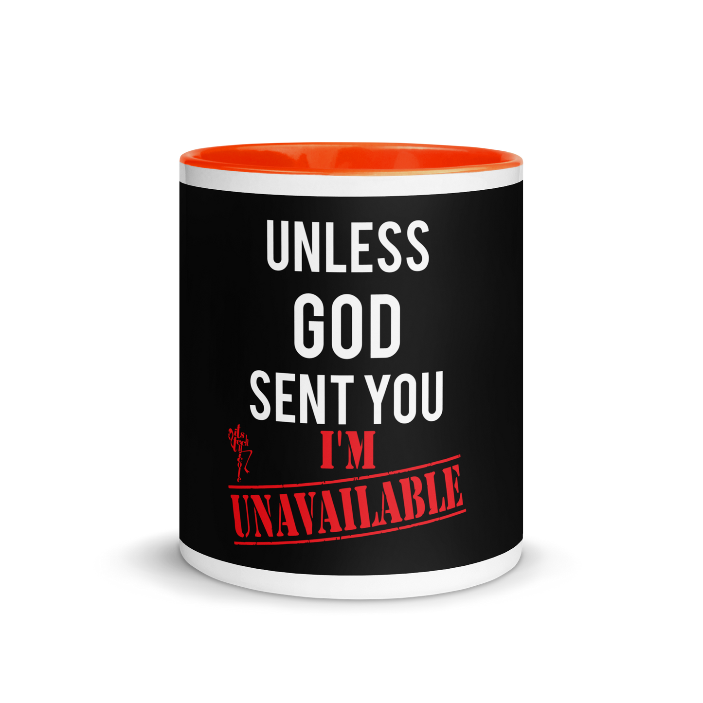 God Sent Mug with Color Inside