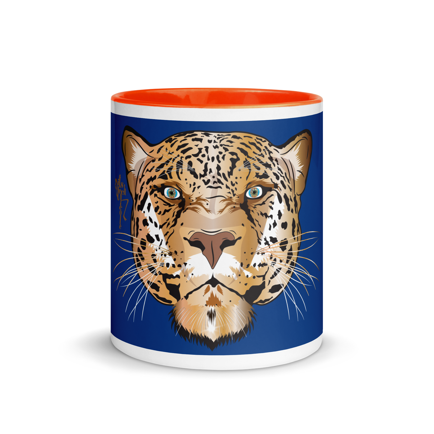Jaguar Mug with Color Inside