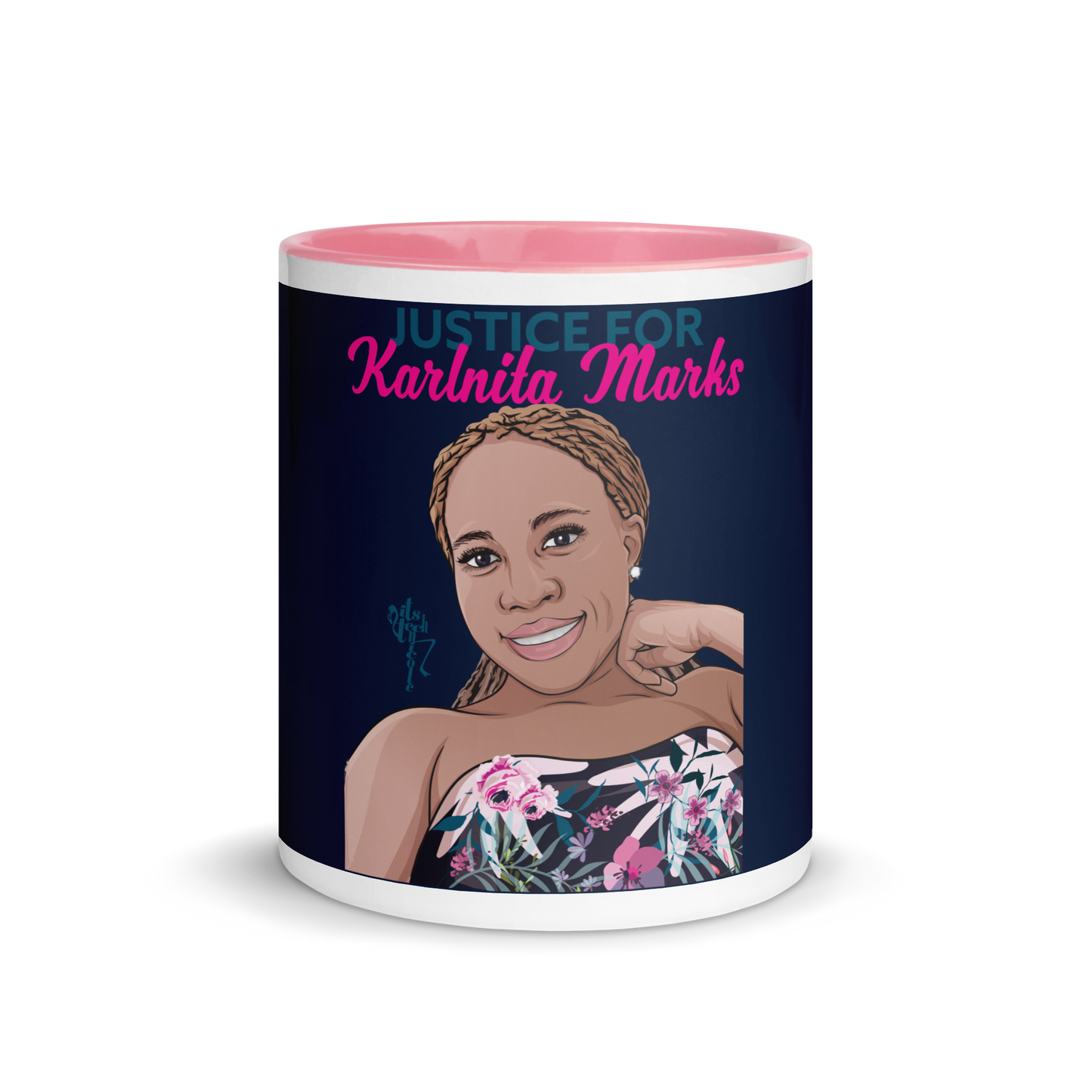 Justice for Karlnita Marks Series 2 Mug with Color Inside
