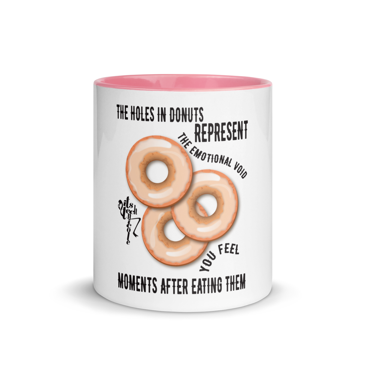 Donut Holes Mug with Color Inside