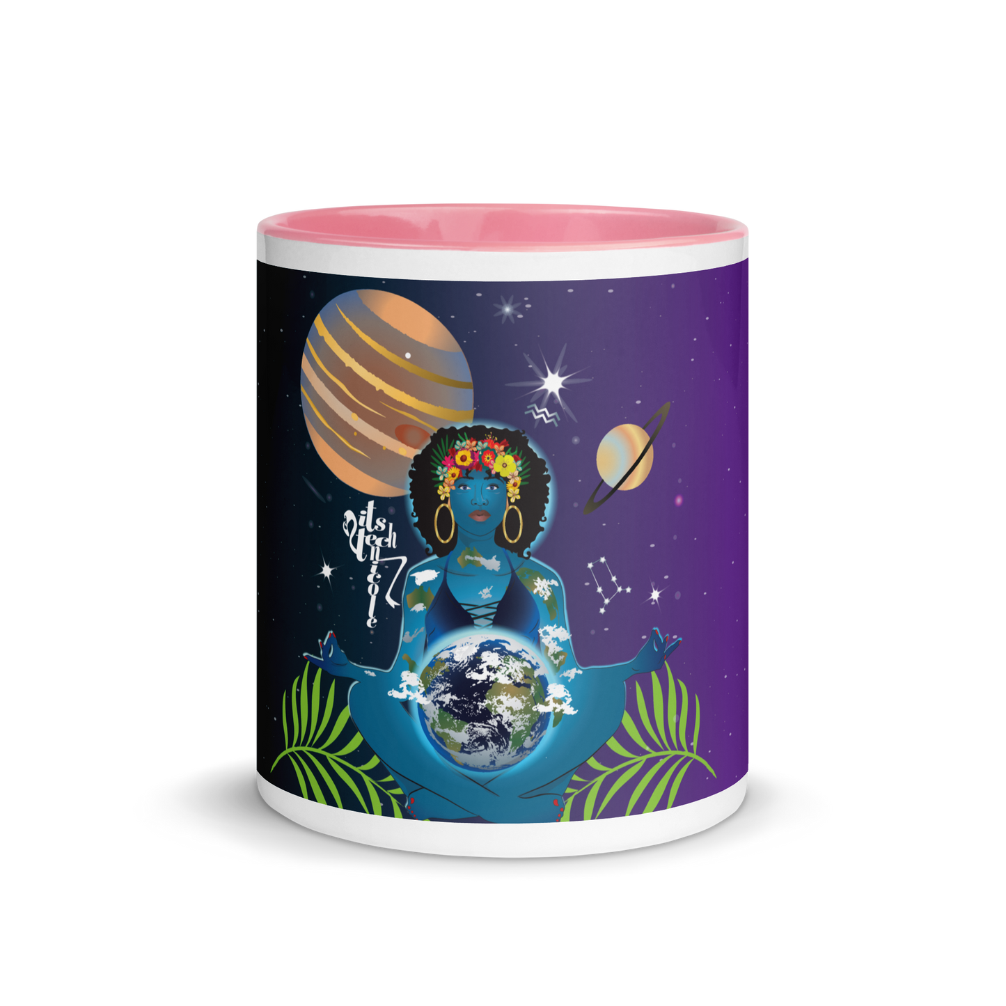 Mother Earth Mug with Color Inside