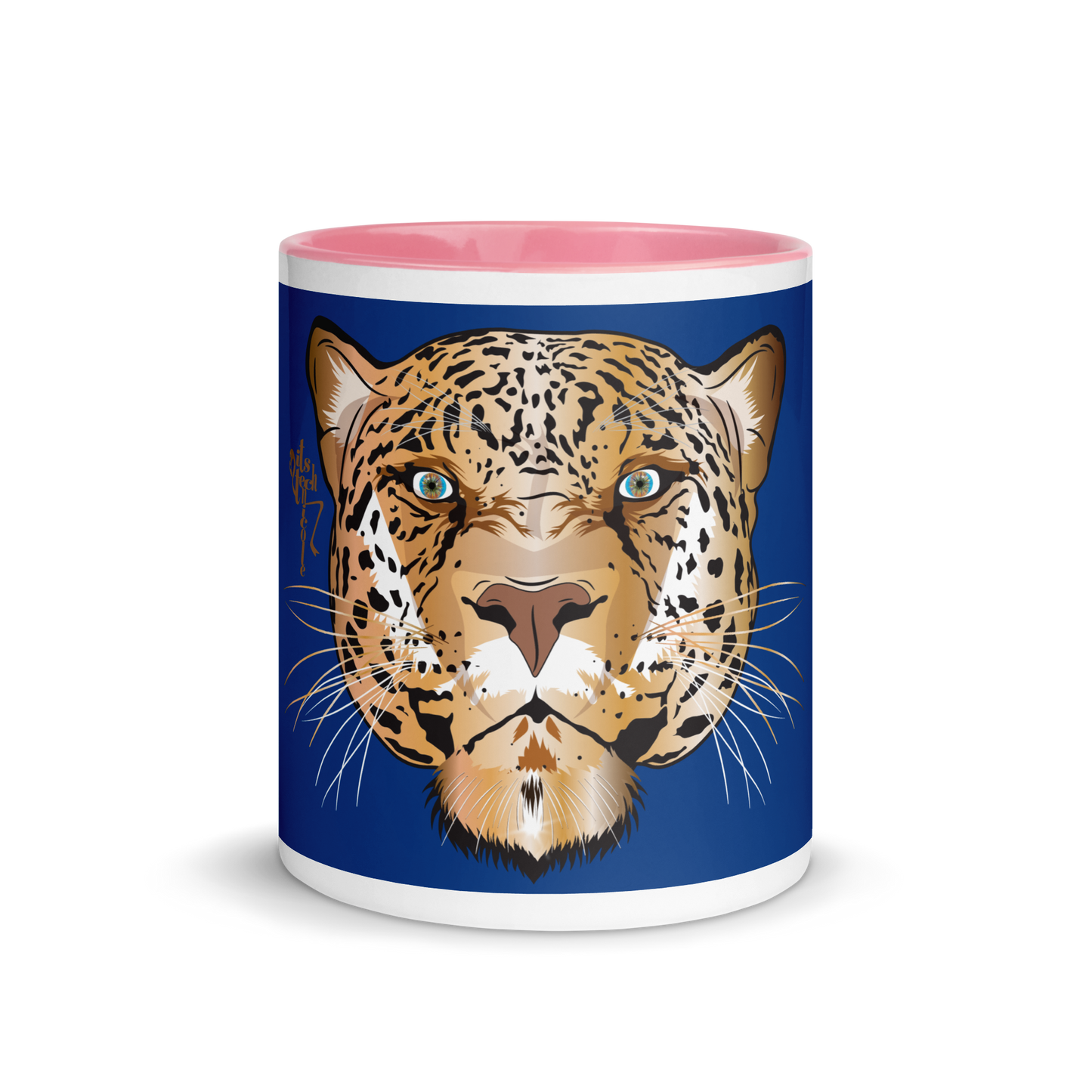 Jaguar Mug with Color Inside