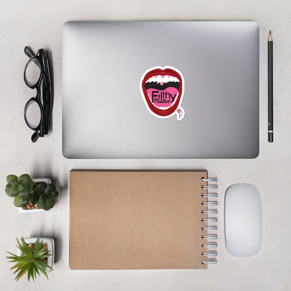 Filthy Mouthed Bubble-free stickers