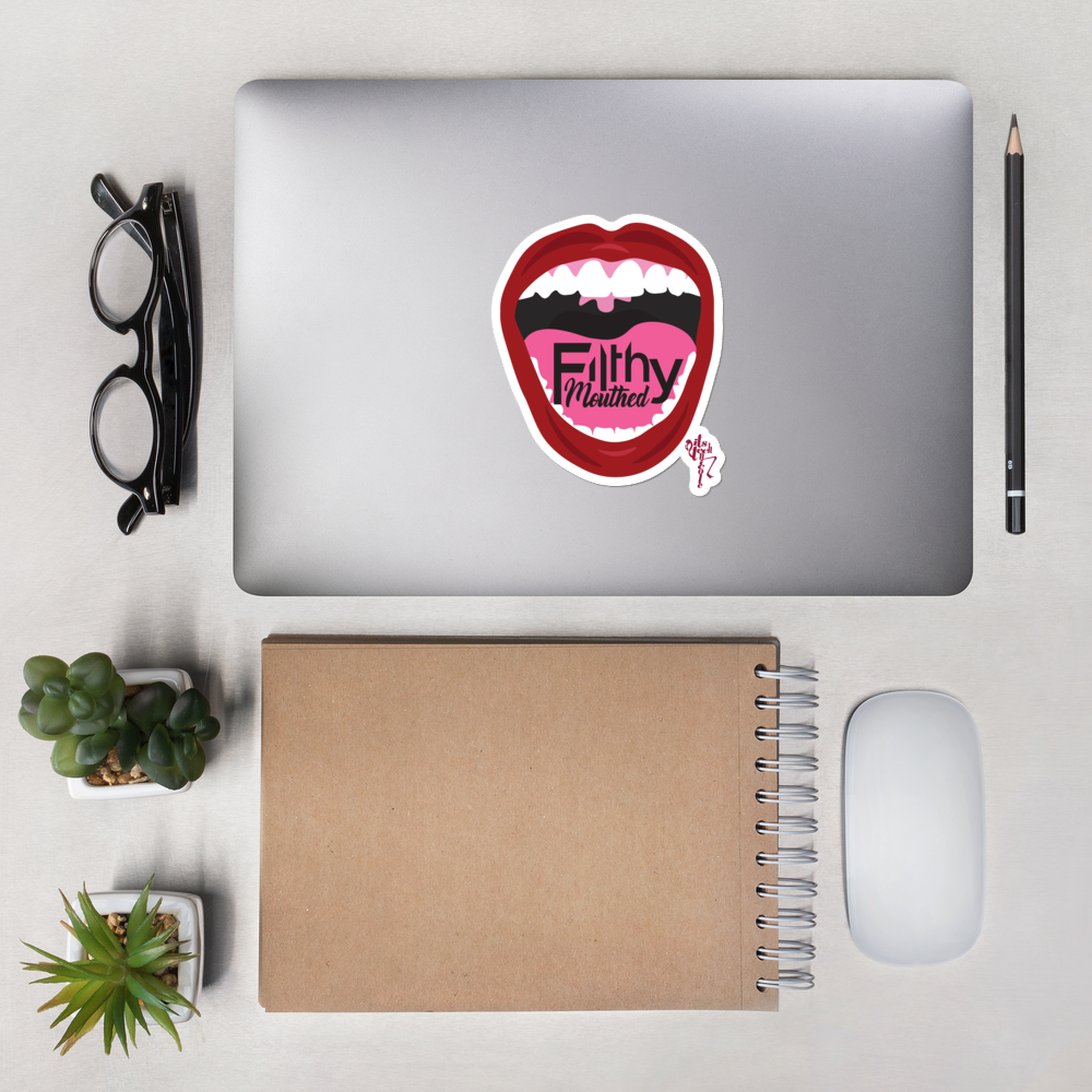 Filthy Mouthed Bubble-free stickers