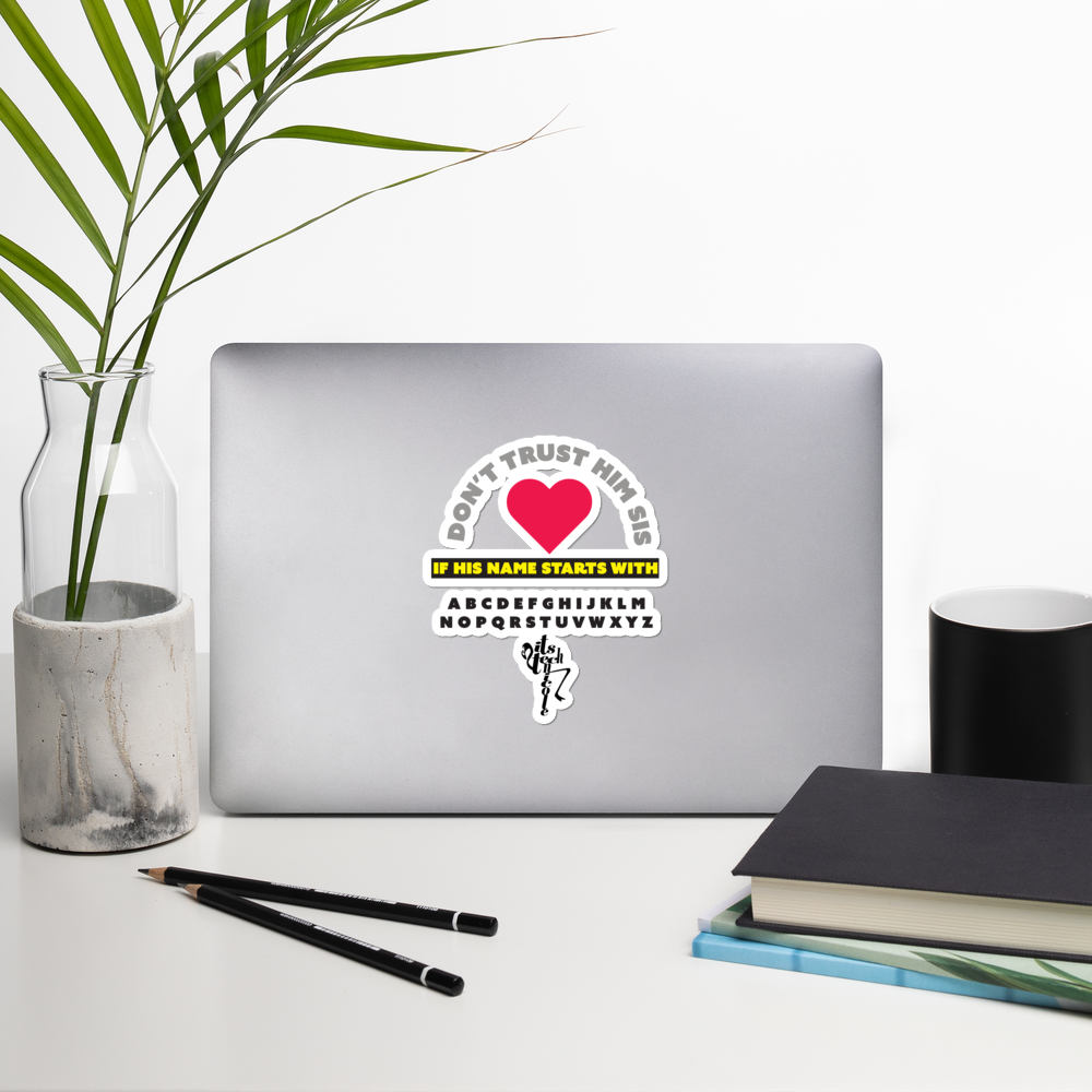 Trust Bubble-free stickers