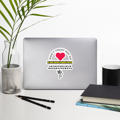 Trust Bubble-free stickers