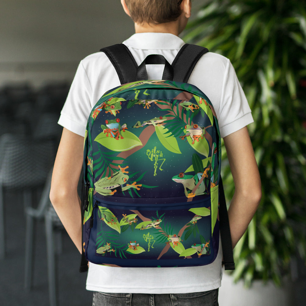 Red-Eyed Tree Frog Series 8 Backpack – ItsTechnicole