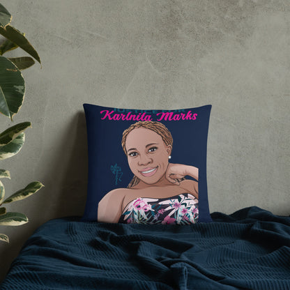 Justice for Karlnita Marks Series 2 Pillow