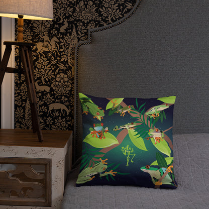 Red-Eyed Tree Frog Series 8 Pillow