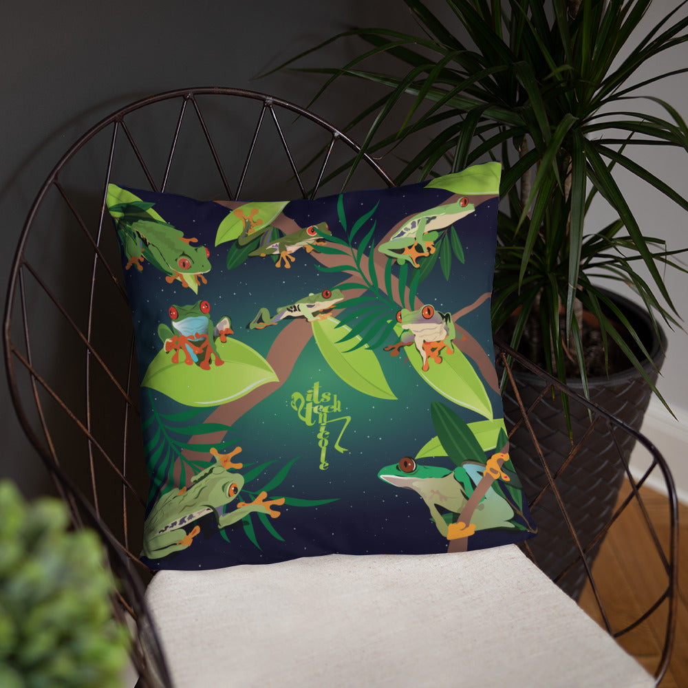 Red-Eyed Tree Frog Series 8 Pillow