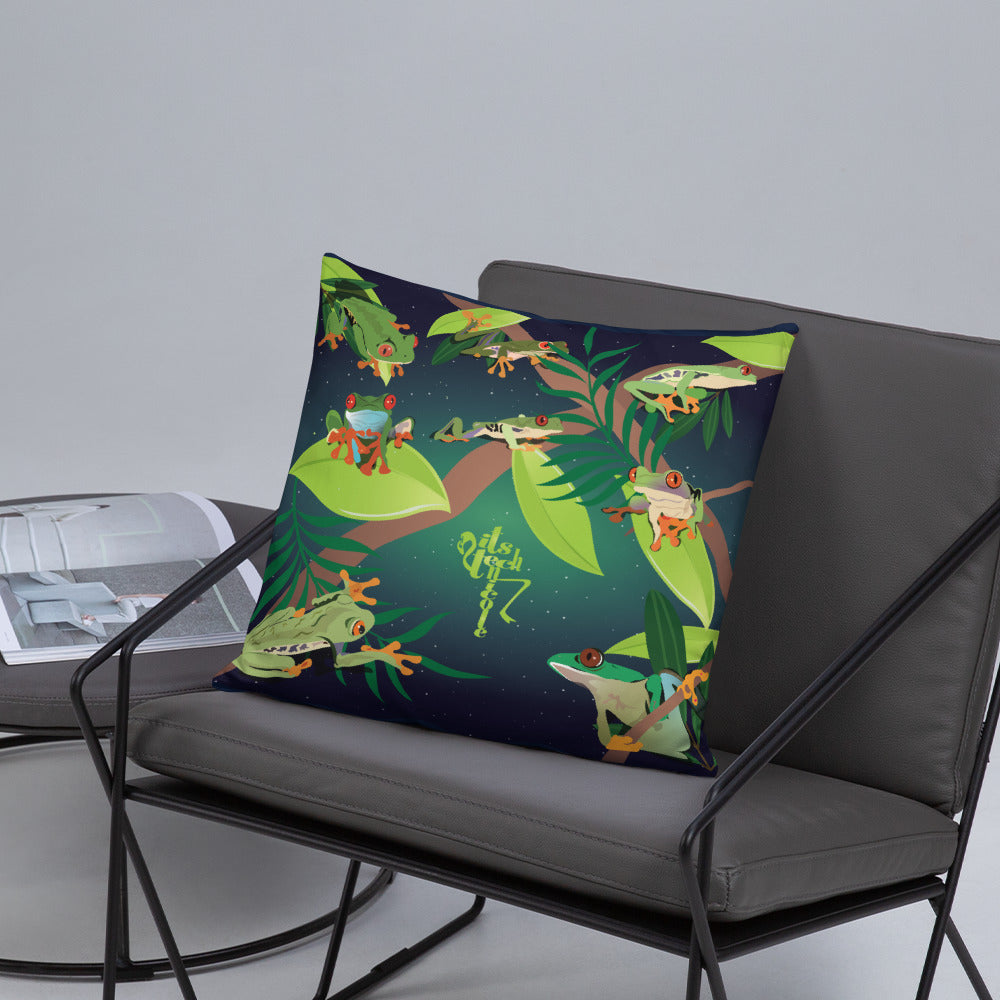 Red-Eyed Tree Frog Series 8 Pillow