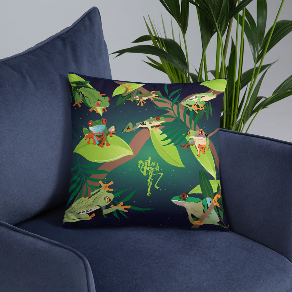 Red-Eyed Tree Frog Series 8 Pillow