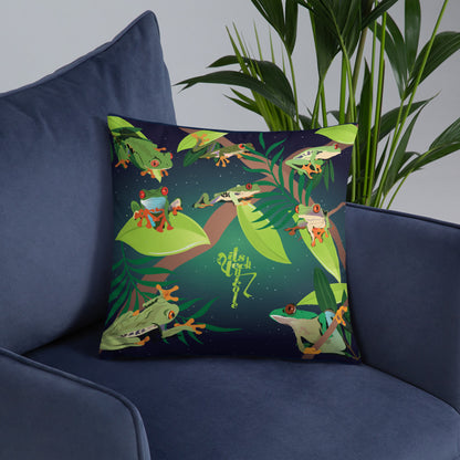 Red-Eyed Tree Frog Series 8 Pillow
