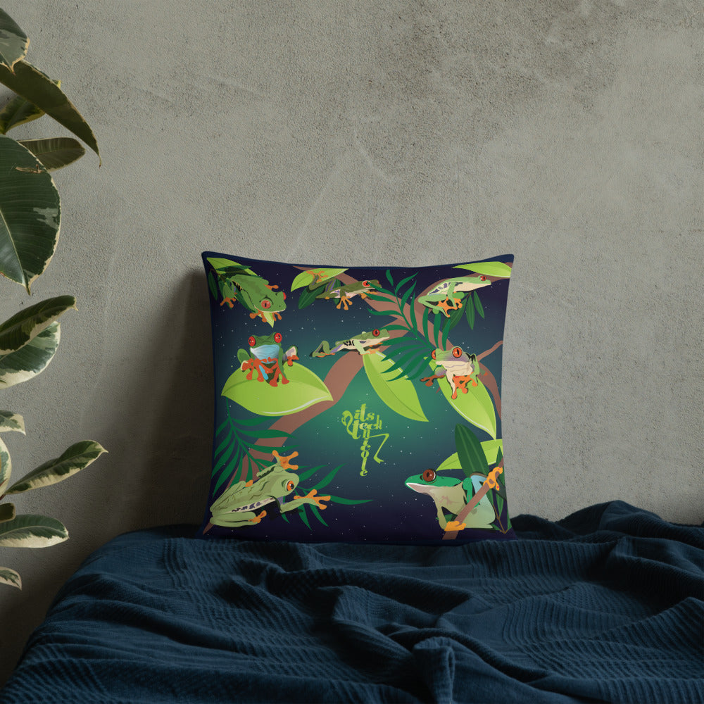 Red-Eyed Tree Frog Series 8 Pillow
