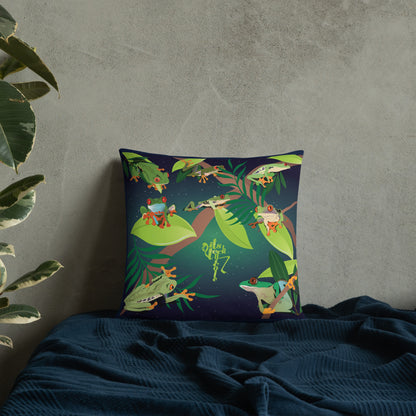 Red-Eyed Tree Frog Series 8 Pillow