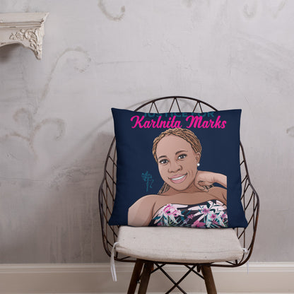 Justice for Karlnita Marks Series 2 Pillow