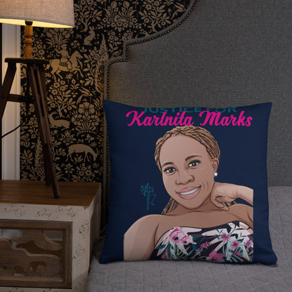 Justice for Karlnita Marks Series 2 Pillow