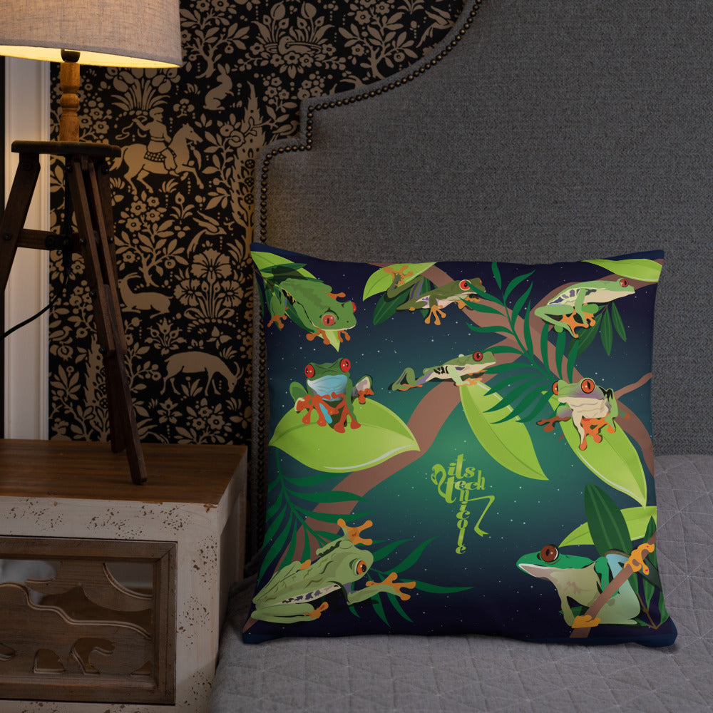 Red-Eyed Tree Frog Series 8 Pillow