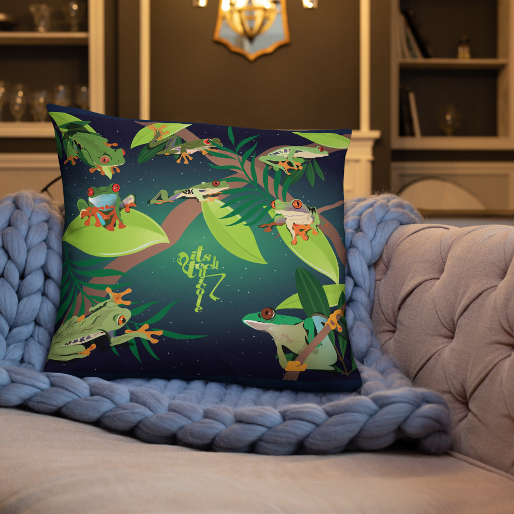 Red-Eyed Tree Frog Series 8 Pillow