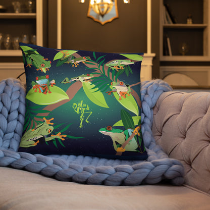 Red-Eyed Tree Frog Series 8 Pillow