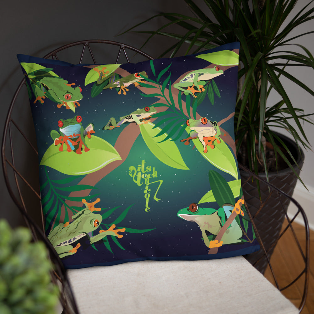 Red-Eyed Tree Frog Series 8 Pillow