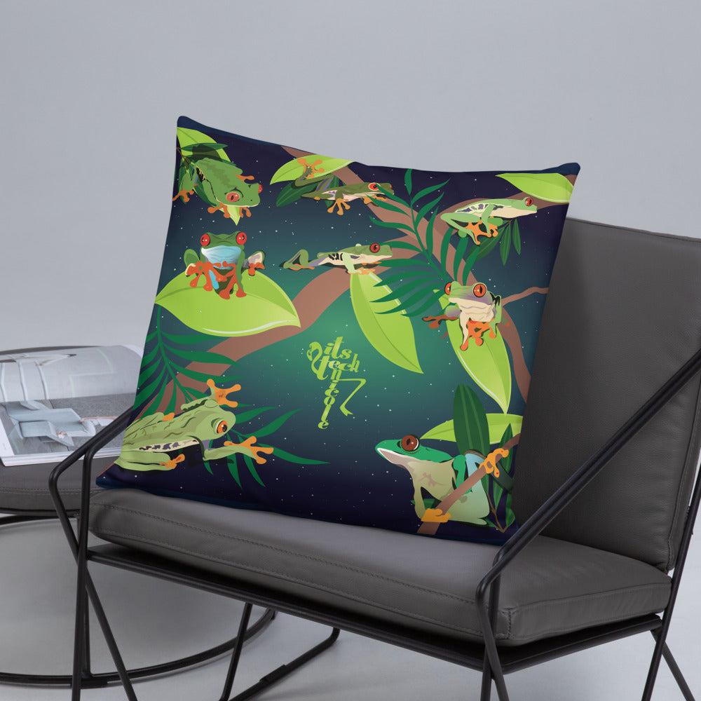 Red-Eyed Tree Frog Series 8 Pillow