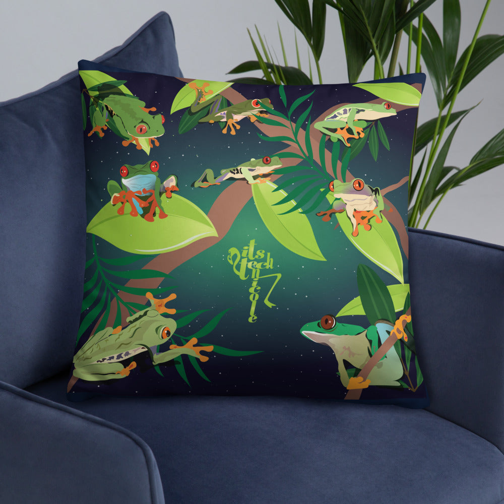 Red-Eyed Tree Frog Series 8 Pillow