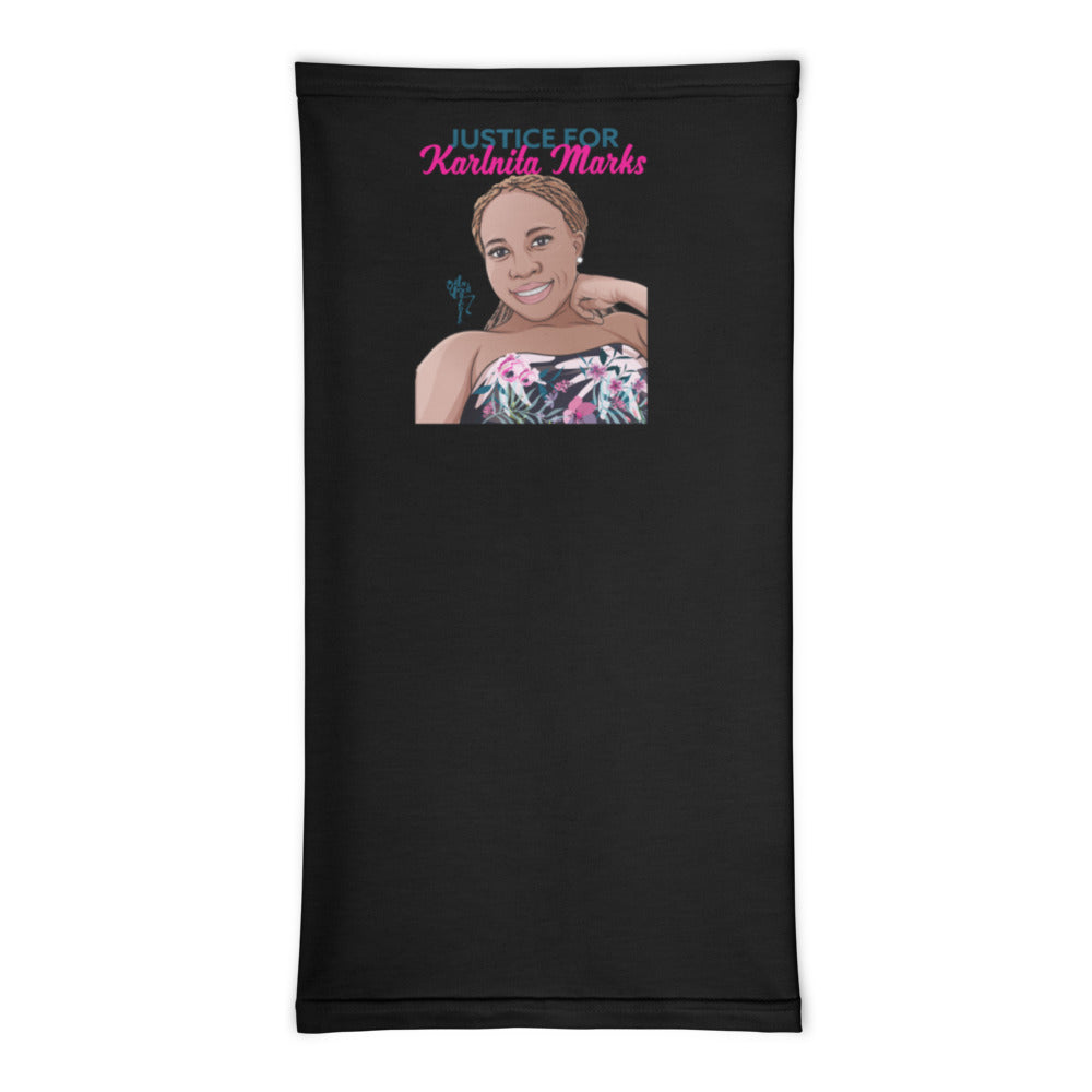 Justice for Karlnita Marks Series 2 Neck Gaiter