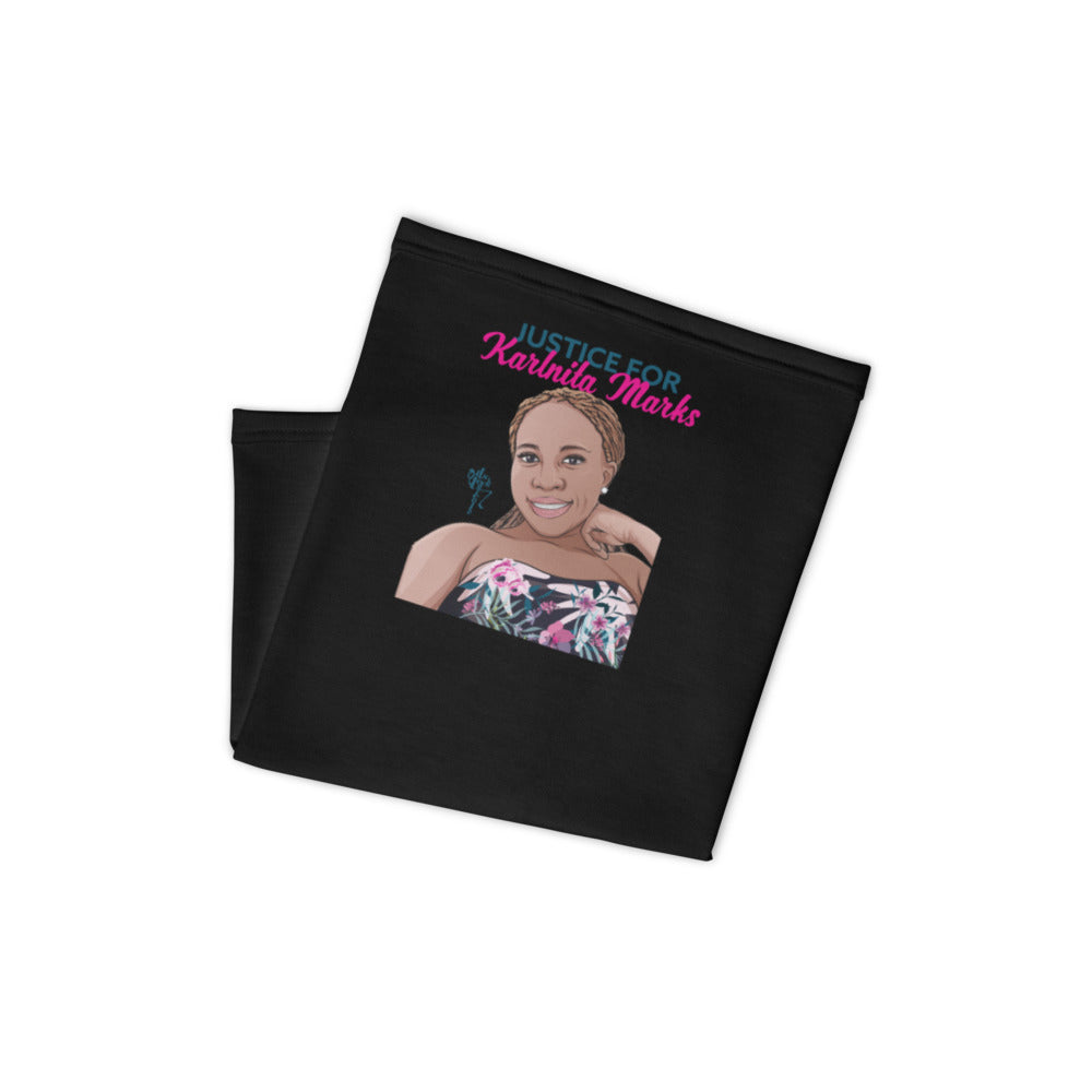 Justice for Karlnita Marks Series 2 Neck Gaiter