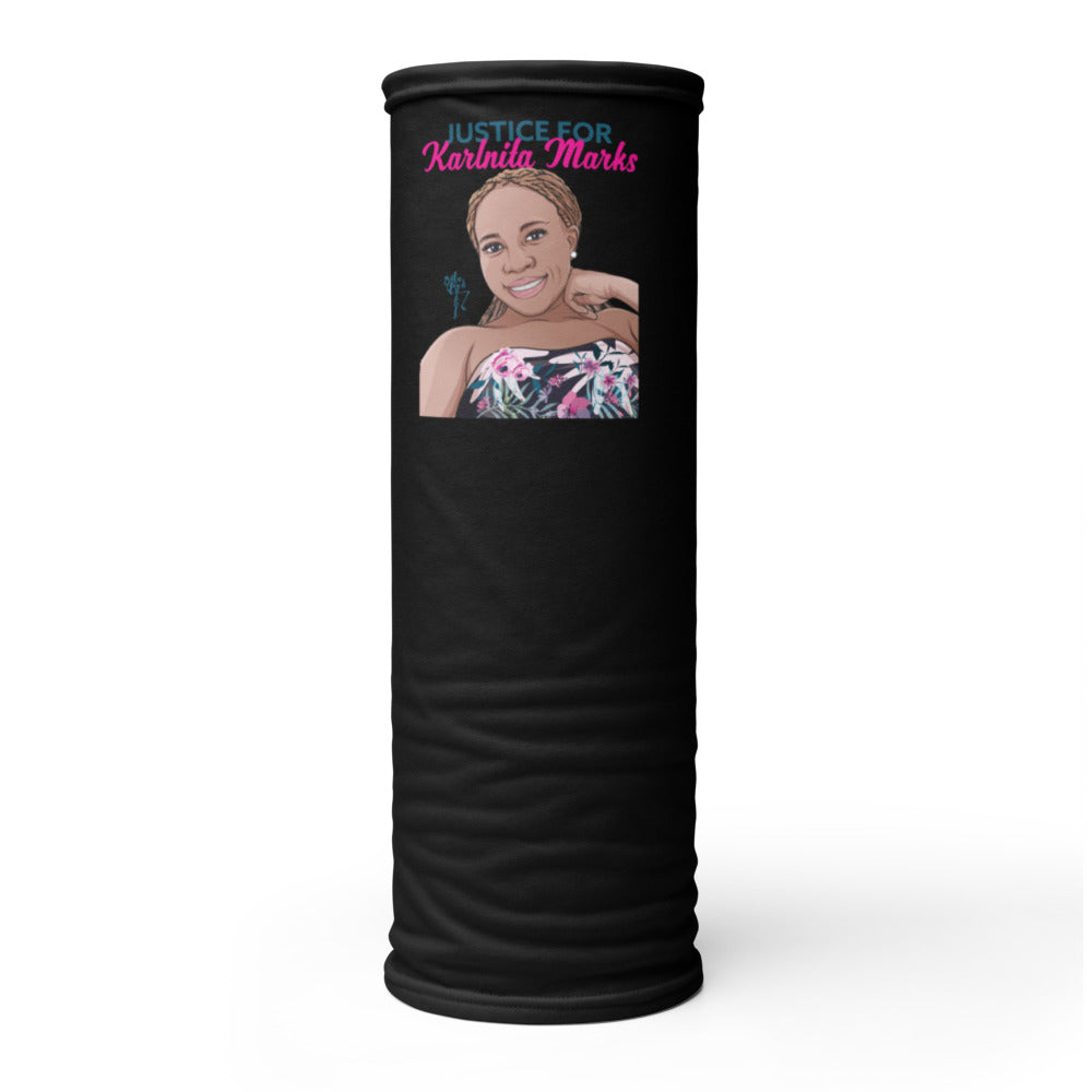 Justice for Karlnita Marks Series 2 Neck Gaiter