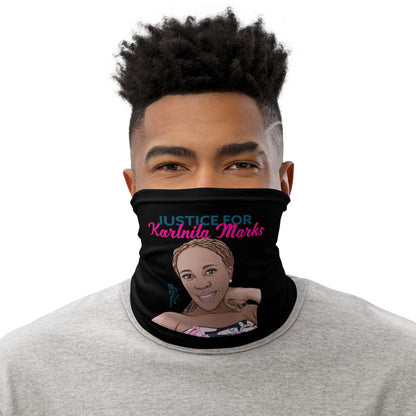 Justice for Karlnita Marks Series 2 Neck Gaiter