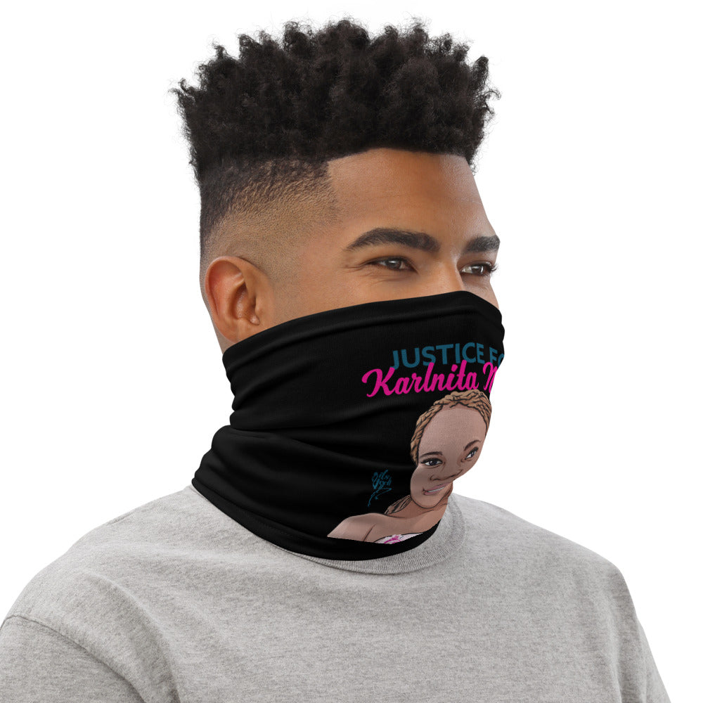 Justice for Karlnita Marks Series 2 Neck Gaiter