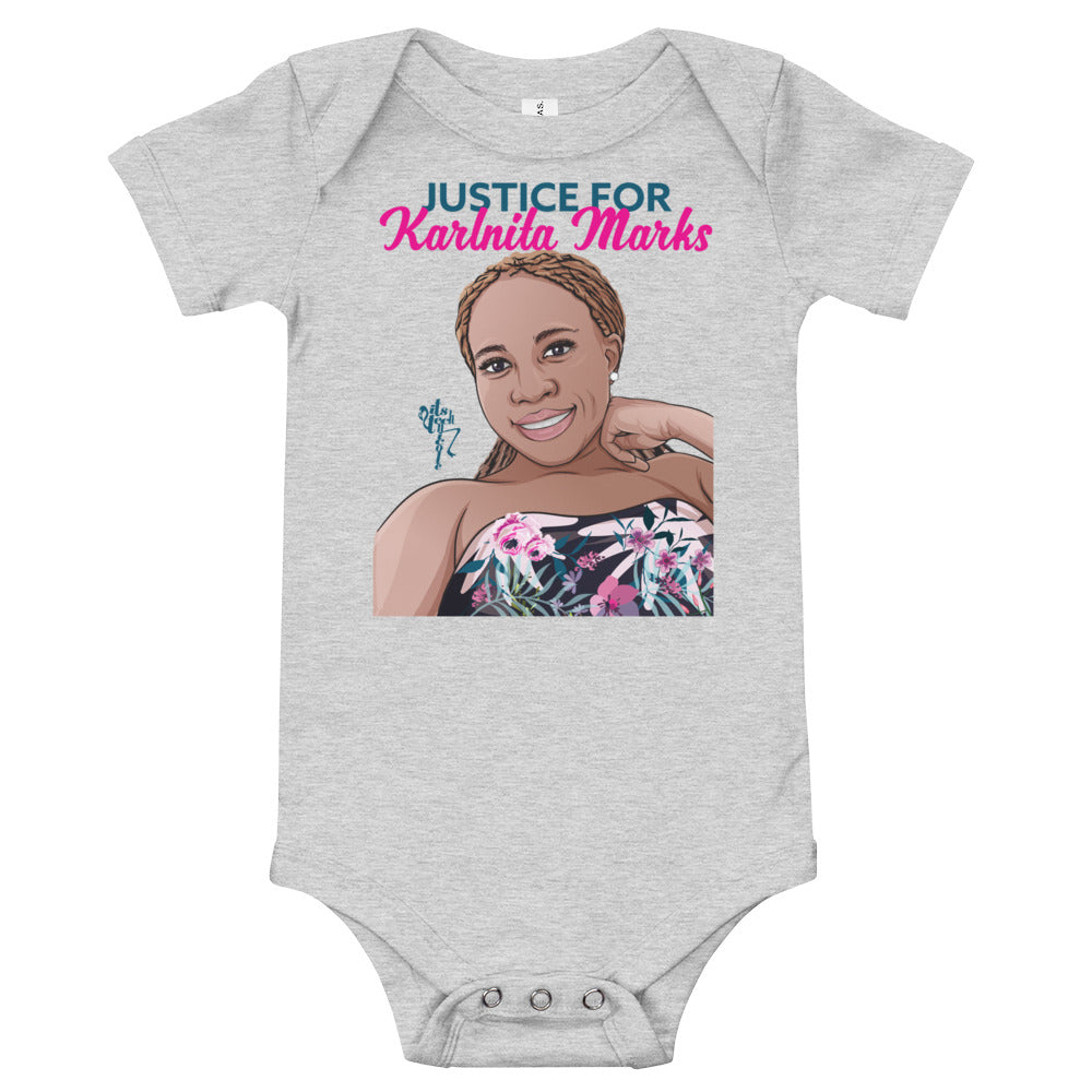 Justice for Karlnita Marks Series 2 Onesie