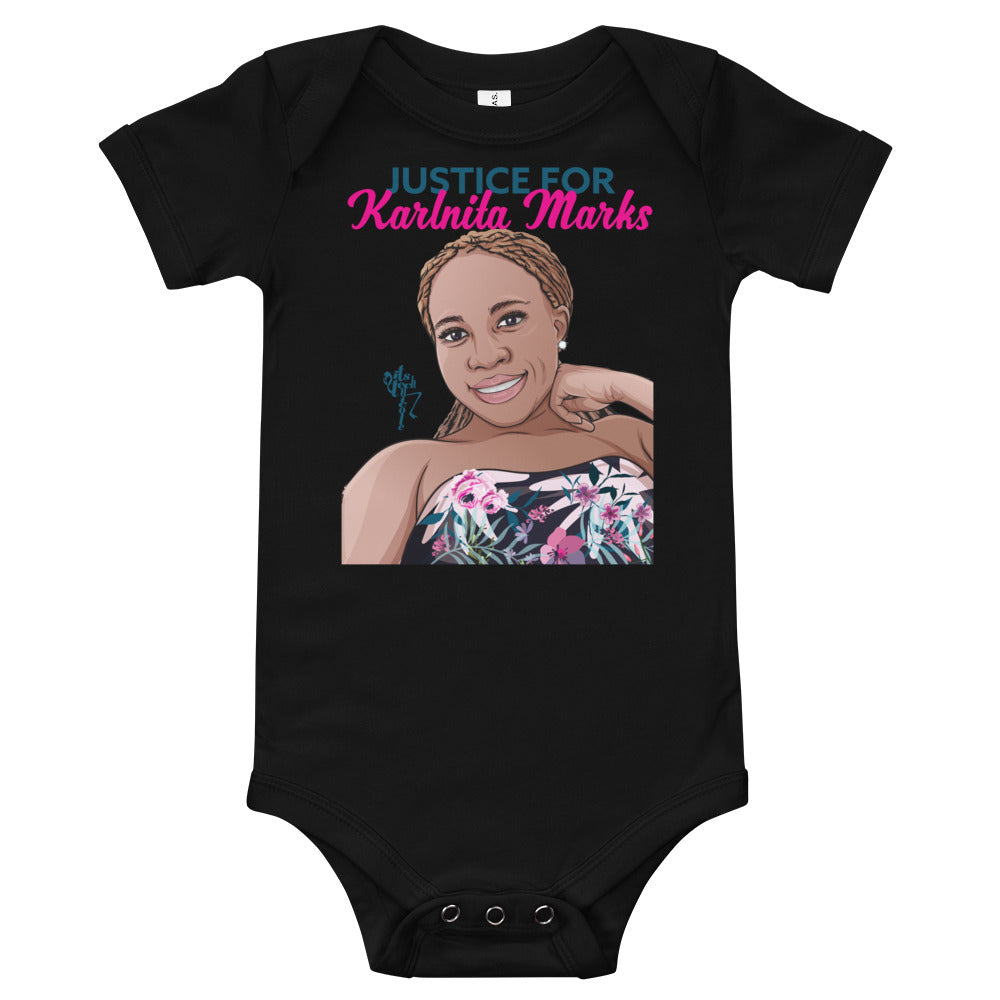 Justice for Karlnita Marks Series 2 Onesie