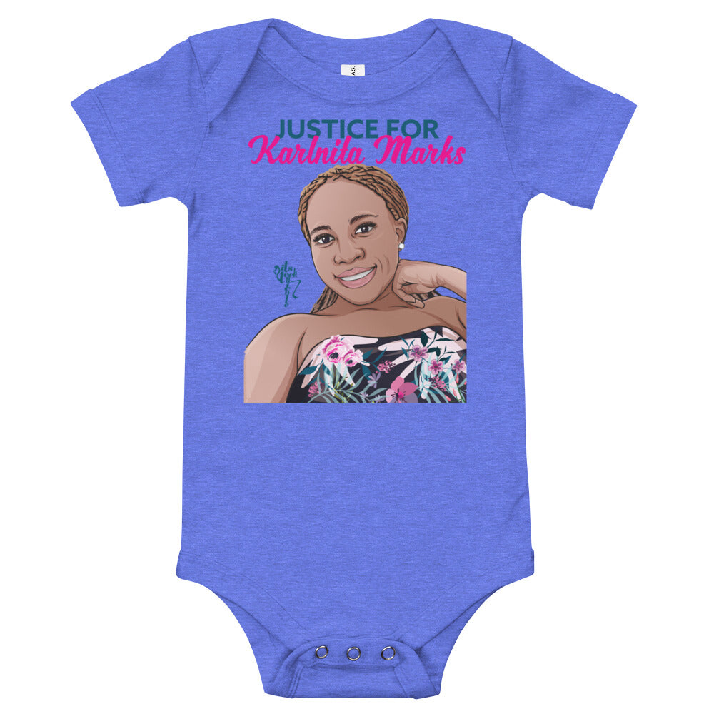 Justice for Karlnita Marks Series 2 Onesie
