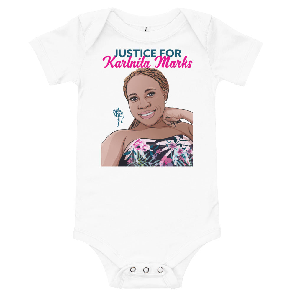 Justice for Karlnita Marks Series 2 Onesie