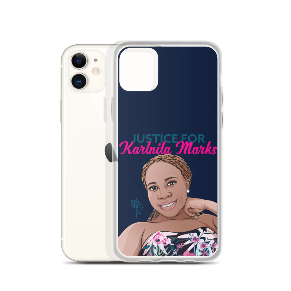 Justice for Karlnita Marks Series 2 iPhone Case