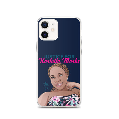 Justice for Karlnita Marks Series 2 iPhone Case