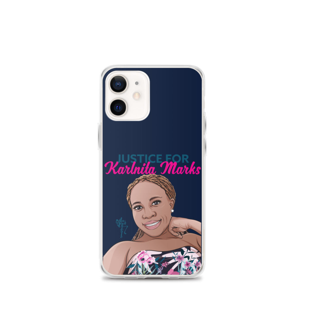 Justice for Karlnita Marks Series 2 iPhone Case