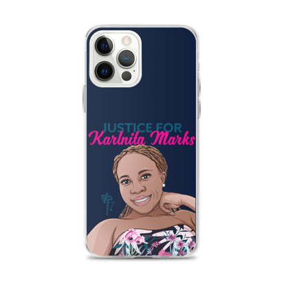 Justice for Karlnita Marks Series 2 iPhone Case