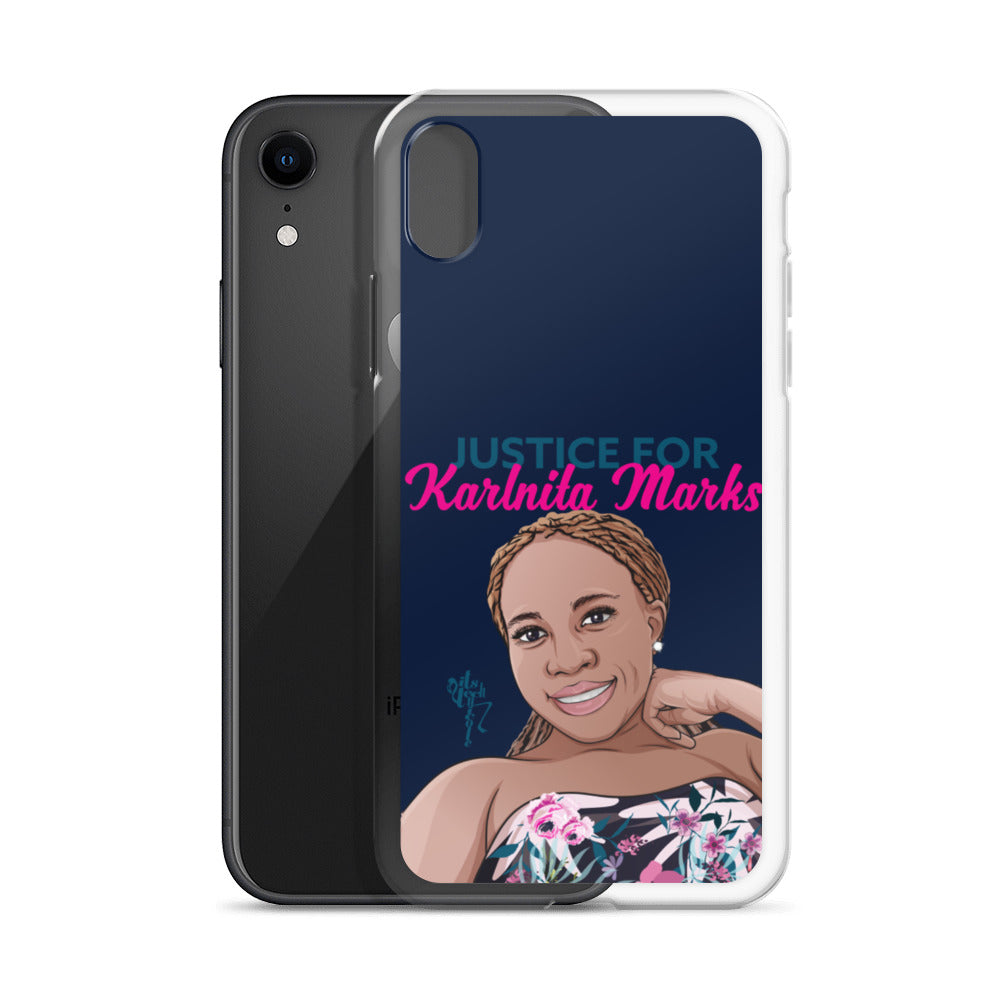 Justice for Karlnita Marks Series 2 iPhone Case