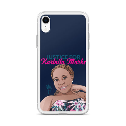 Justice for Karlnita Marks Series 2 iPhone Case