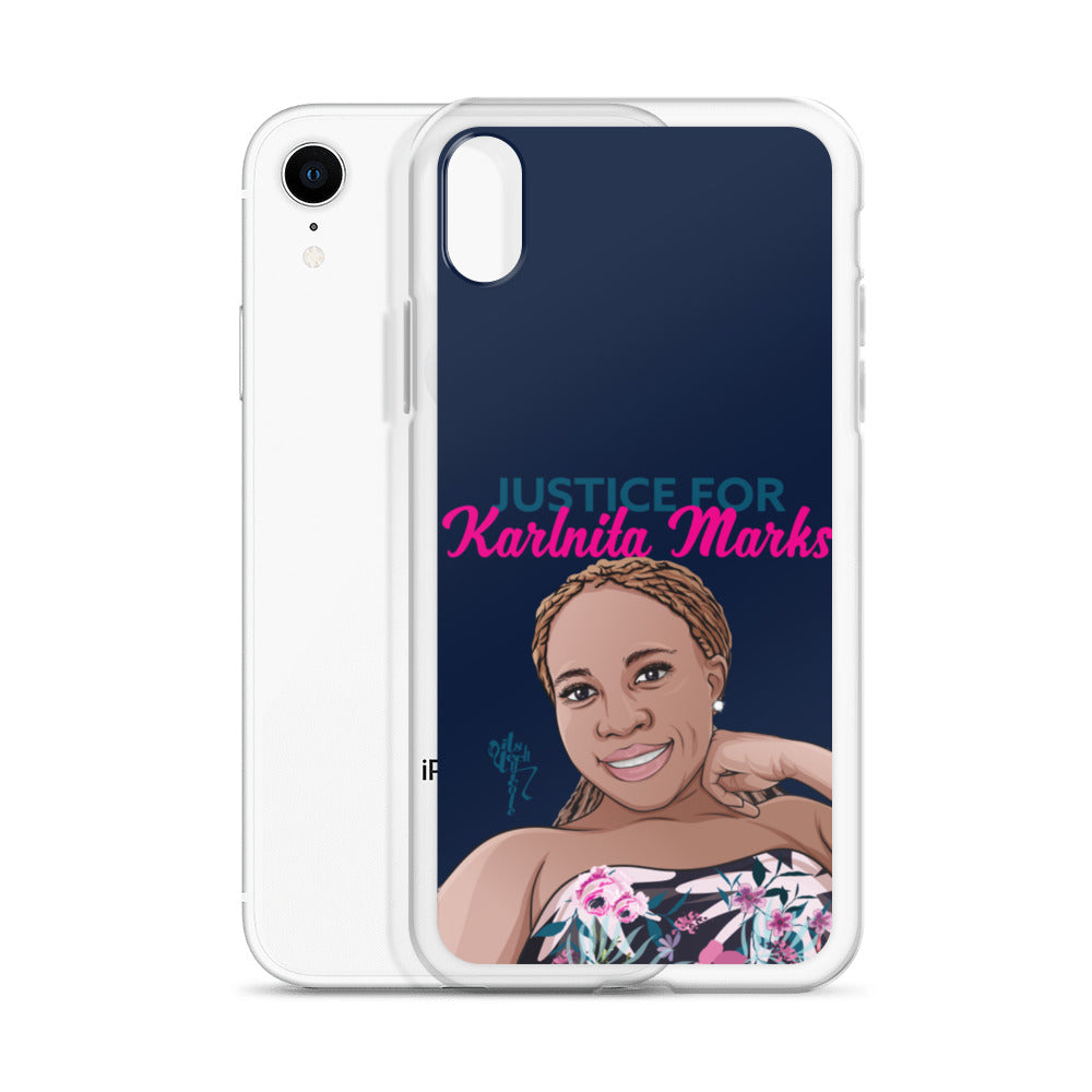Justice for Karlnita Marks Series 2 iPhone Case