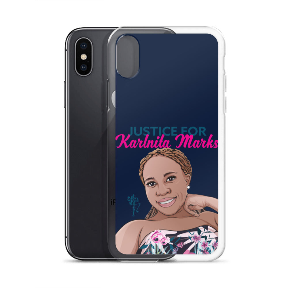 Justice for Karlnita Marks Series 2 iPhone Case