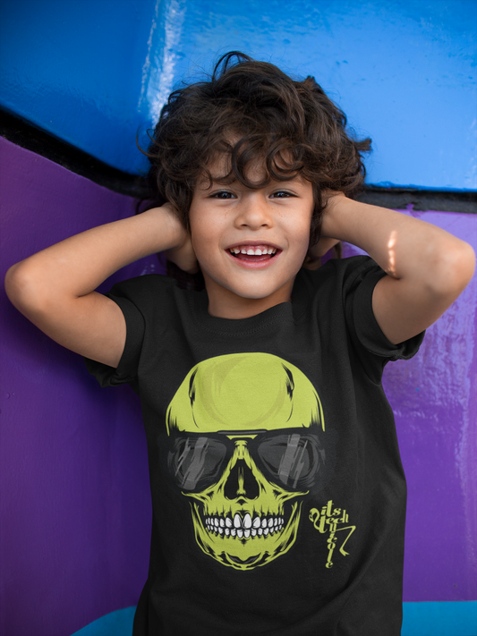 95 Skull Youth Short Sleeve T-Shirt