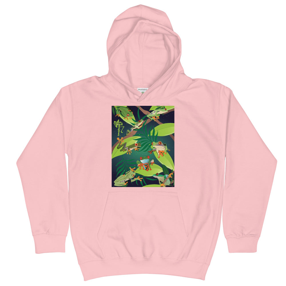 Red-Eyed Tree Frog, Series 8 Kids Hoodie