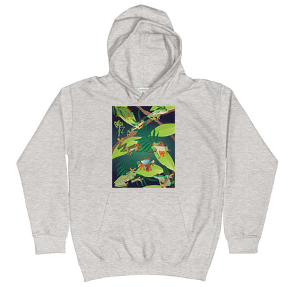 Red-Eyed Tree Frog, Series 8 Kids Hoodie