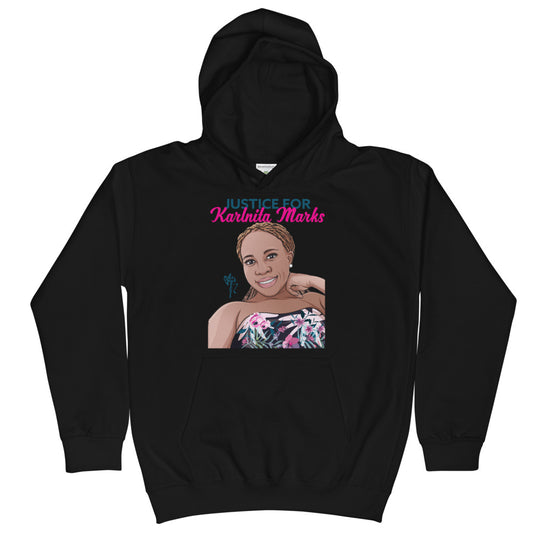 Justice for Karlnita Marks Series 2 Kids Hoodie