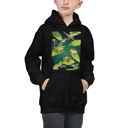 Red-Eyed Tree Frog, Series 8 Kids Hoodie