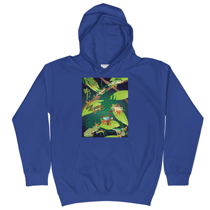 Red-Eyed Tree Frog, Series 8 Kids Hoodie